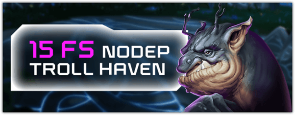 15 Free Spins in Troll Haven Slot